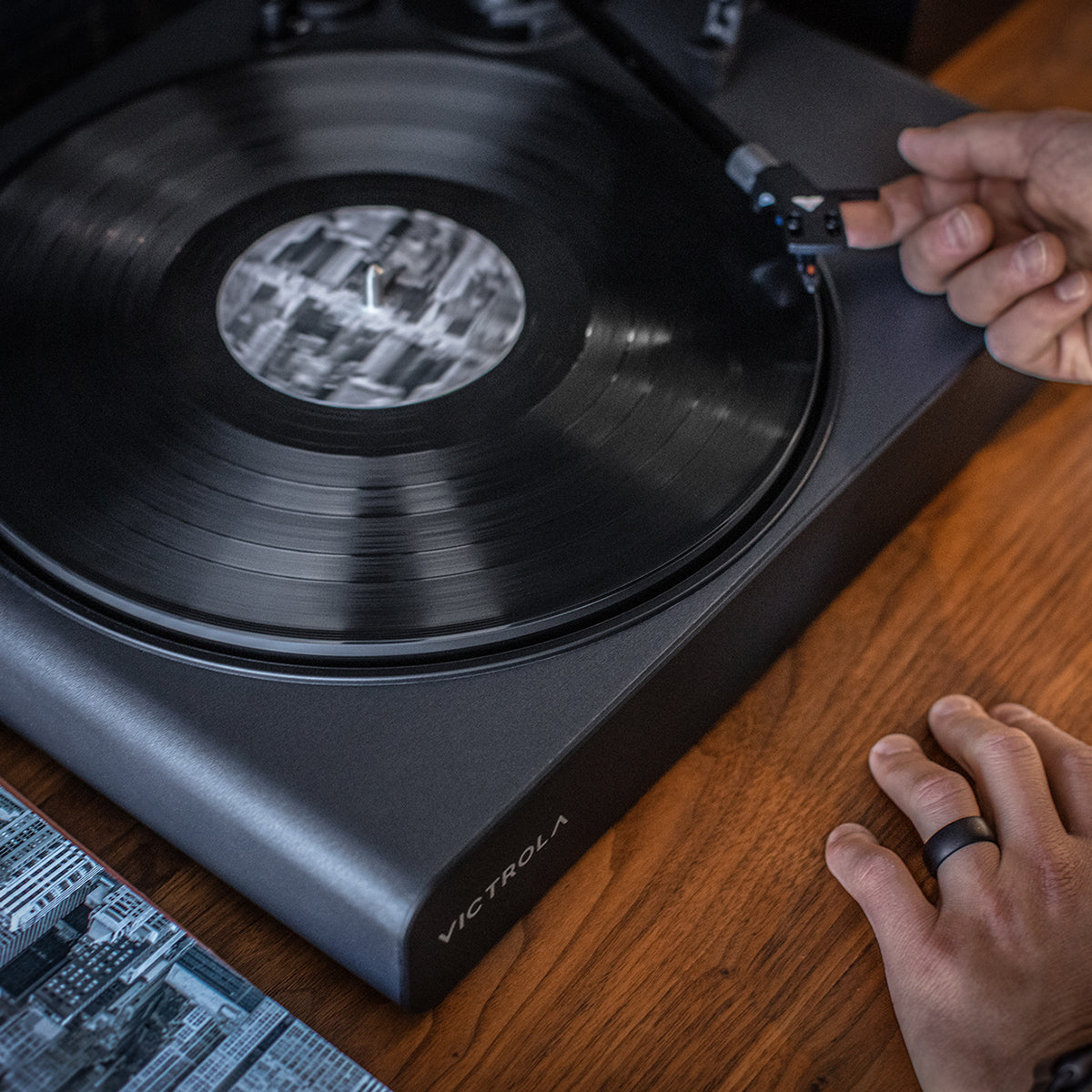 Stream Onyx WiFi and Bluetooth Turntable (Works with Sonos)