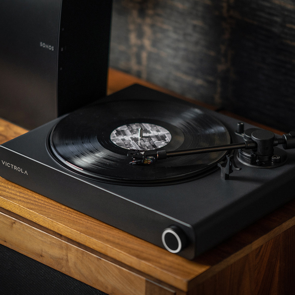 Stream Onyx WiFi and Bluetooth Turntable (Works with Sonos)
