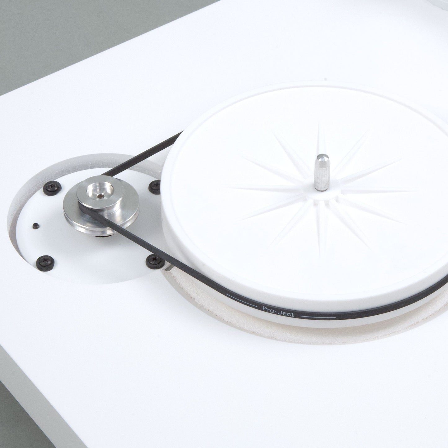 Pro-Ject: Debut PRO B Turntable - Special Edition White